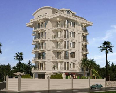 New residential construction project in Avsallar APM