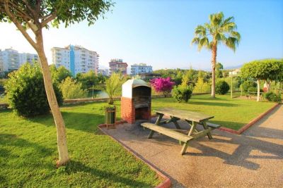 Zariadený byt s výhľadom na Dimçay Kestel Alanya APM - 10