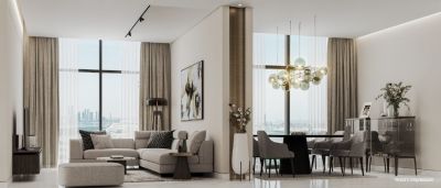 Apartmány Dubaj, 330 Riverside Crescent - Sobha Hartland II - 6