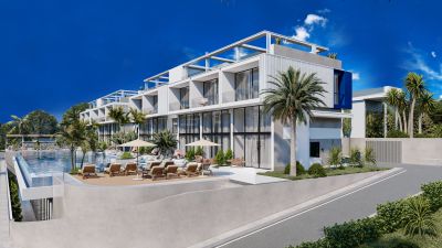 Apartmánový komplex The Blue, Tatlisu, Cyprus