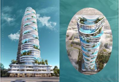 Dubaj Damac Casa tower Investičný projekt investor projectu je aldar - 10