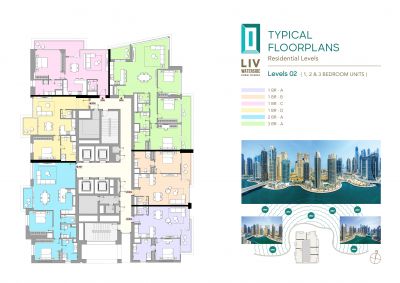 LIV WATERSIDE DUBAI MARINA Rezort, Dubaj - 23