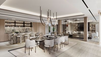 LIV WATERSIDE DUBAI MARINA Rezort, Dubaj - 11