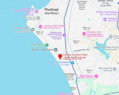 2 izbový byt v Thajsku-Pattaya-Jomtien-400 metrov od pláže - 16