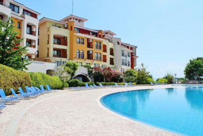 Štúdio 1+kk s balkónom a bazénom Aheloy-Bulharsko - 18