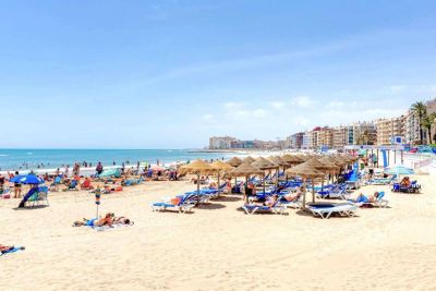 Apartmán 4+kk s balkónom Torrevieja-Curva del Palangre, Španielsko - 25