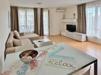 Apartmán 2+kk s terasou a bazénom Byala-Varna, Bulharsko - 4