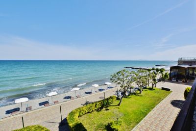 Apartmán 1+kk s terasou a bazénom Aheloy-Bulharsko - 15