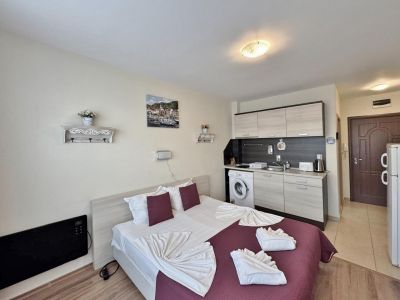 Apartmán 1+kk s bazénom Slnečné pobrežie, Bulharsko - 6