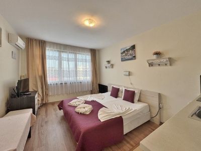 Apartmán 1+kk s bazénom Slnečné pobrežie, Bulharsko - 8