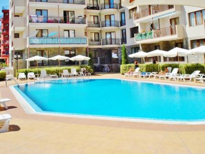 Apartmán 1+kk s bazénom Slnečné pobrežie, Bulharsko - 18