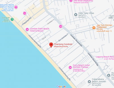 Thajsko-Pattaya-1 izbový apartmán-štúdio-50 metrov od mora - 15