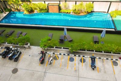 Thajsko-Pattaya-2izbový apartmán s balkónom-Water Park Condo - 10