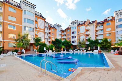 Apartmán 2+kk s balkónom a bazénom Slnečné Pobrežie, Bulharsko - 1