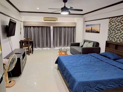Thajsko-Pattaya-1 izbový apartman-štúdio-Sombat Condotel