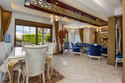 Luxusná zariadená vila na predaj v krásnej lokalite Antalya Kemer Turecko  APM - 11