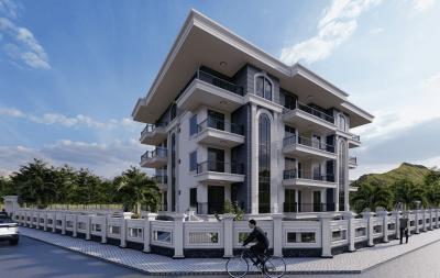 Nové rekreačné apartmány na predaj v Turecku, časť Alanya Oba  APM - 1
