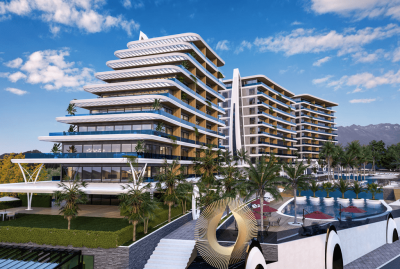 Nový luxusný rezidenčný komplex pri mori Alanya - Kargıcak Turecko APM - 2