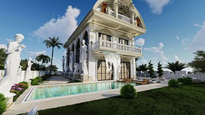Nehnuteľnosť na predaj v Turecku - luxusné dovolenkové vily na predaj, Alanya - Kargıcak APM