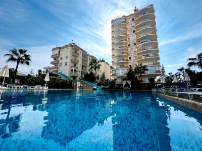 Zariadený byt s výhľadom na more na predaj Mahmutlar Alanya APM - 1