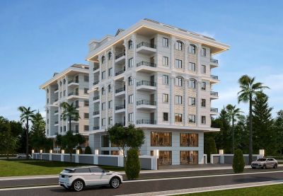 Novostavby bytov v blízkosti pláže Alanya Mahmutlar APM