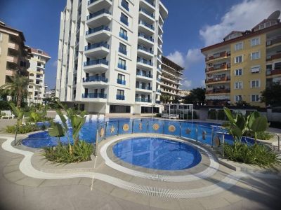 Zariadený apartmán s výhľadom na more v Alanyi – centrum APM