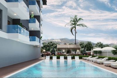 Novopostavené apartmány Kargicak Alanya, len 250 m od krásnej pláže APM