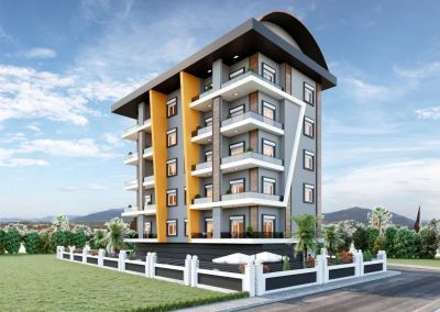 Apartmány v tichej lokalite v Alanyi  Avsallar - možnosť splátkového kalendára APM