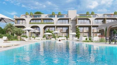 Cyprus Girne apartmány na predaj - možnosť splátkového kalendára  APM