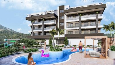 Byty na predaj v Turecku, tichá lokalita Alanya - Oba APM
