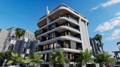 Nové byty vo výstavbe, centrum mesta Alanya, Turecko APM