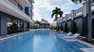 Nové rekreačné apartmány na predaj v Turecku, časť Alanya Oba  APM - 17