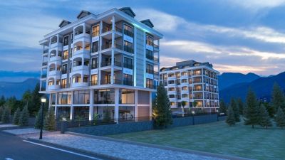 Nové byty vo výstavbe na predaj, Alanya - Kargıcak APM - 12