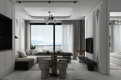 Nový luxusný rezidenčný komplex pri mori Alanya - Kargıcak Turecko APM - 5