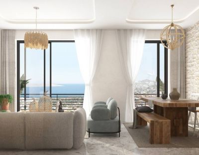 Nové vily vo výstavbe v pokojnej lokalite v Muğla - Bodrum APM - 11