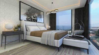 Vila pri Stredozemnom mori Alanya Kargicak - vlastná sauna a bazén APM - 9