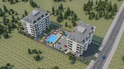 Nové byty vo výstavbe na predaj, Alanya - Kargıcak APM - 17