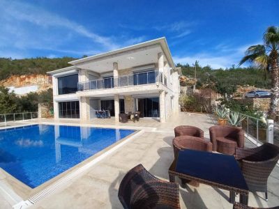 Moderná 5-izbová vila Alanya na predaj s vlastným bazénom - Alanya Bektaş APM - 24