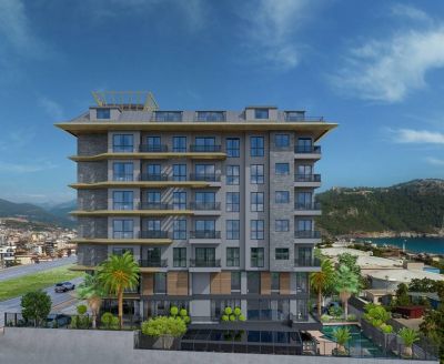 Nový rezidenčný projekt v centre Alanye, 150 metrov od pláže APM - 24