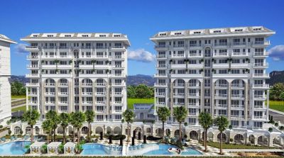 Nové byty v centre mesta Alanya na predaj, pláž Kleopatra  APM - 8