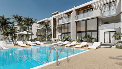 Luxusné nehnuteľnosti na predaj pri mori Esentepe - Cyprus APM