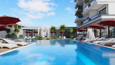 Nové moderné byty vo výstavbe na predaj, Alanya - Kargıcak APM - 16