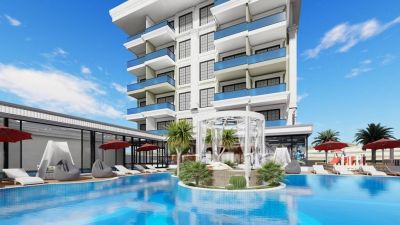 Nové moderné byty vo výstavbe na predaj, Alanya - Kargıcak APM - 1
