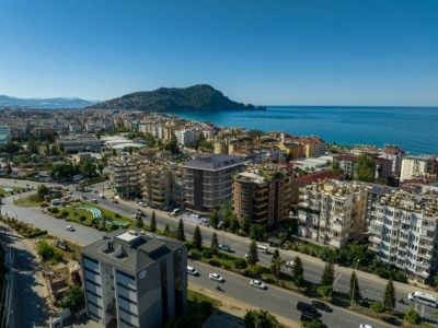 Nový rezidenčný projekt v centre Alanye, len 150 metrov od pláže Kleopatra  APM