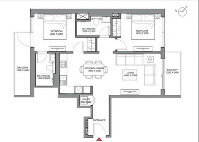 Apartmány Dubaj, 330 Riverside Crescent - Sobha Hartland II - 10