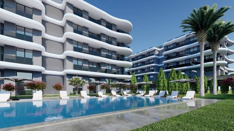 Prvotriedny luxusný rezidenčný komplex s výhľadom na more v Alanyi - Okurcalar APM - 11
