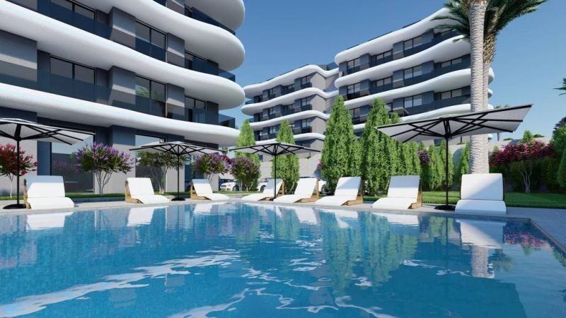 Prvotriedny luxusný rezidenčný komplex s výhľadom na more v Alanyi - Okurcalar APM - 13