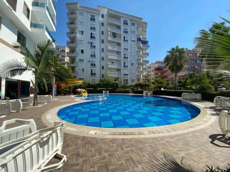 Zariadený apartmán s výhľadom na more Alanya - Mahmutlar APM - 1