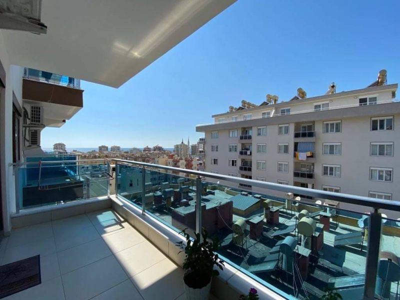 Zariadený apartmán s výhľadom na more Alanya - Mahmutlar APM - 15