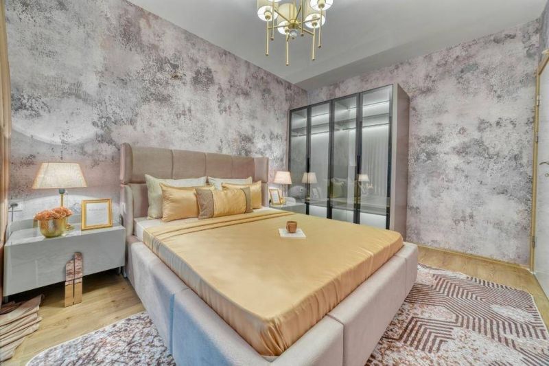 Zariadený byt s výhľadom na Dimçay Kestel Alanya APM - 8